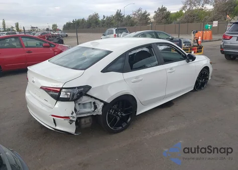 2025 Honda Civic Hybrid Sport/Sport Touring z USA, uszkodzony, nr VIN 2HGFE4F87SH307990